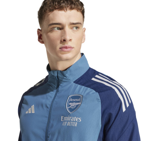 Veste survêtement Arsenal Woven bleu