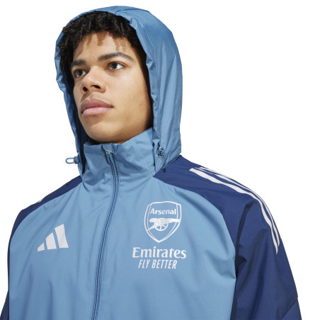 Veste imperméable Arsenal bleu