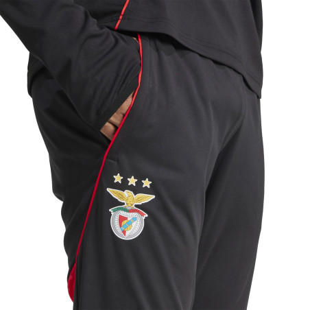 Pantalon survêtement Benfica noir rouge