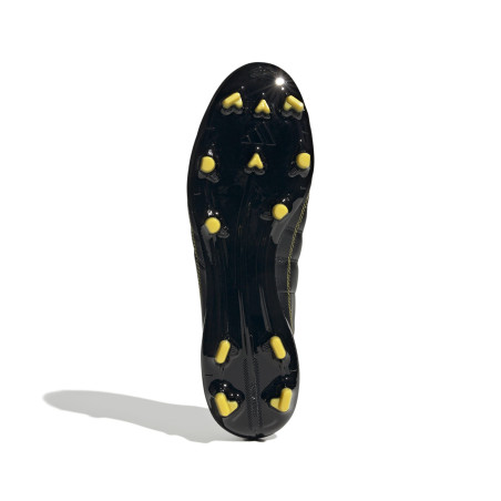 adidas F50 Elite Leather 2010 FG noir jaune EDITION LIMITEE