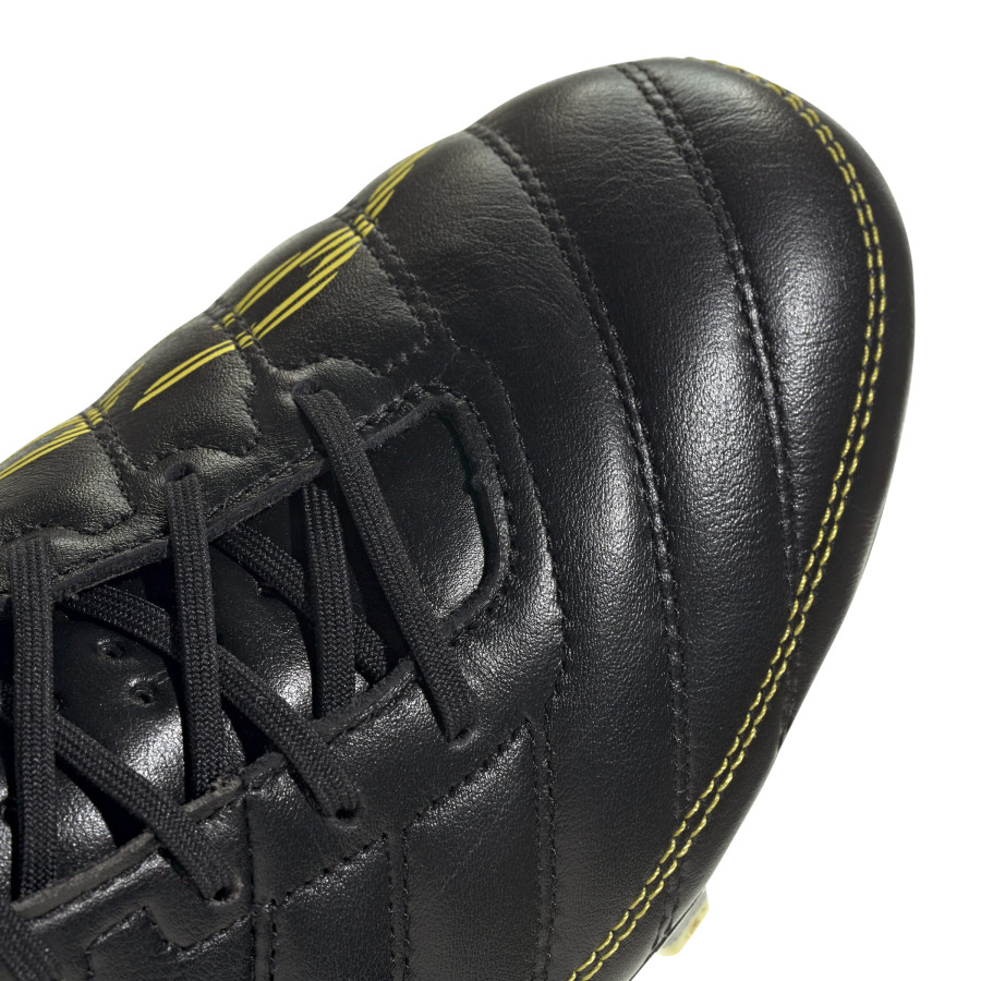 adidas F50 Elite Leather 2010 FG noir jaune EDITION LIMITEE