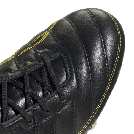 adidas F50 Elite Leather 2010 FG noir jaune EDITION LIMITEE