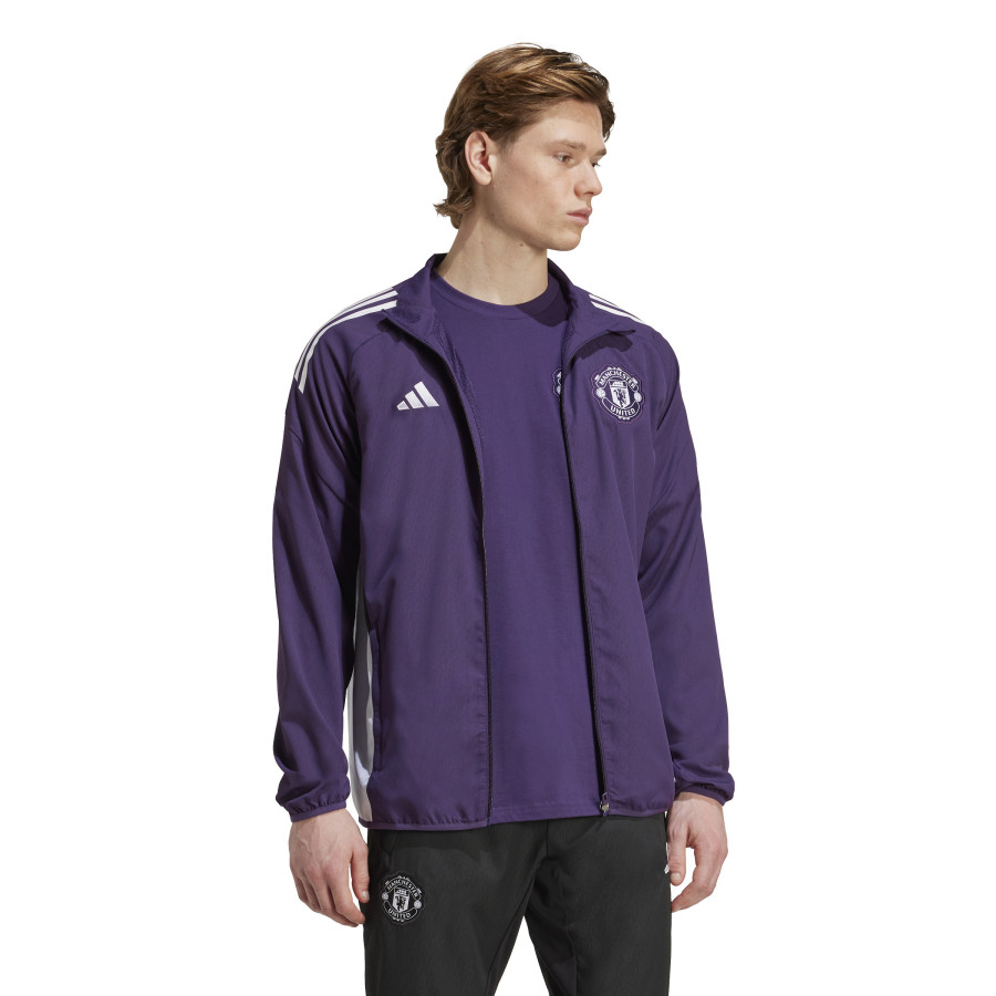 Veste survêtement Manchester United Woven violet