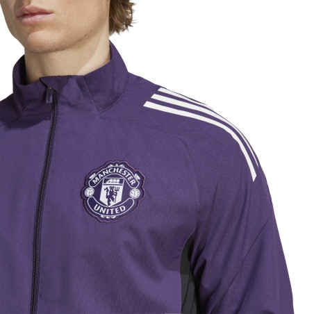 Veste survêtement Manchester United Woven violet