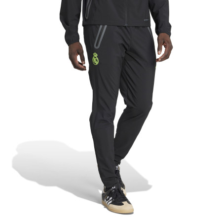 Pantalon survêtement Real Madrid Vis Tech noir vert