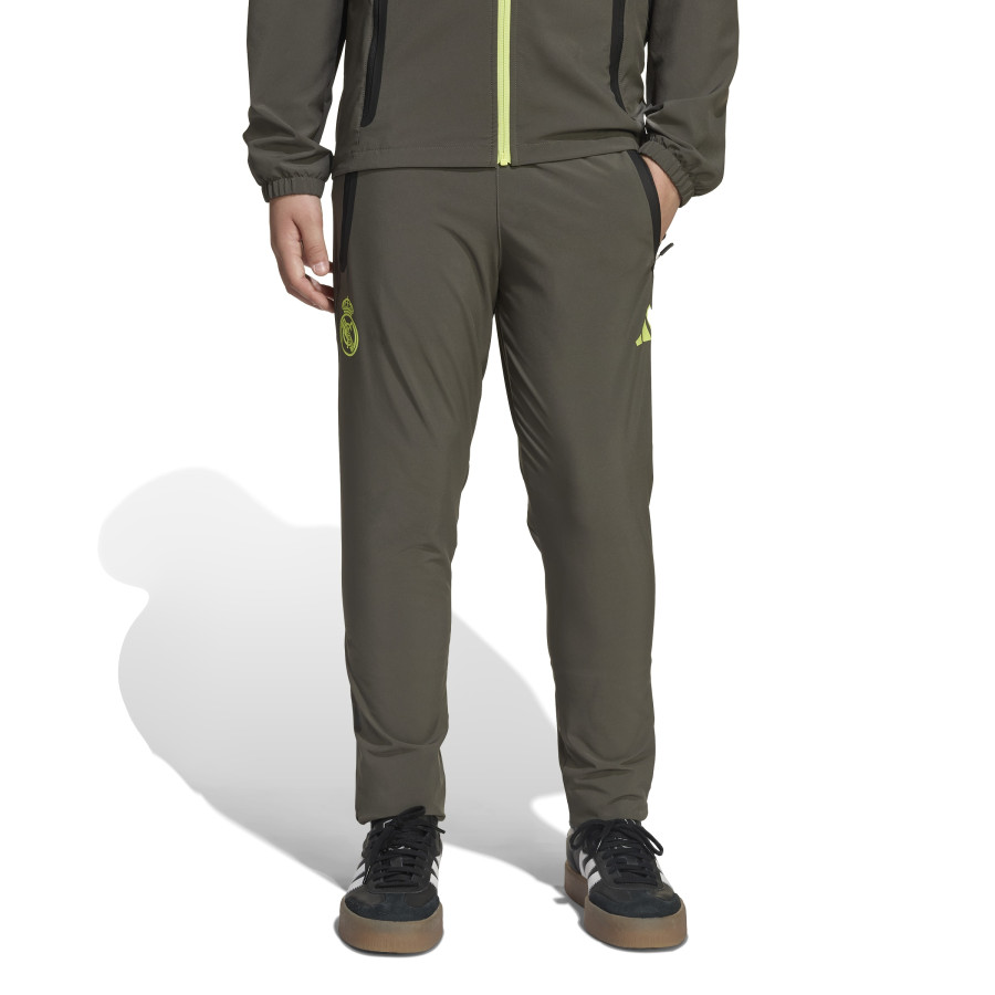 Pantalon survêtement junior Real Madrid Vis Tech marron vert