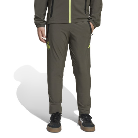 Pantalon survêtement junior Real Madrid Vis Tech marron vert