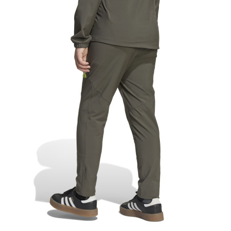 Pantalon survêtement junior Real Madrid Vis Tech marron vert