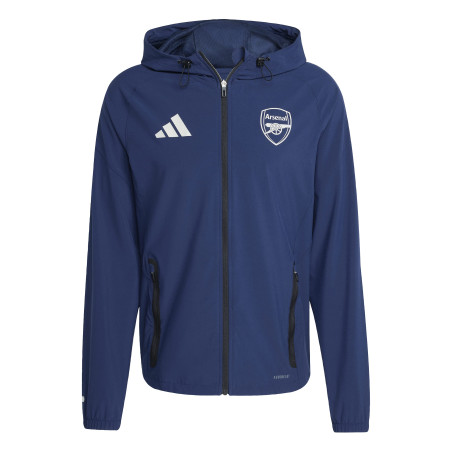 Veste survêtement Arsenal Tiro Vis tech bleu