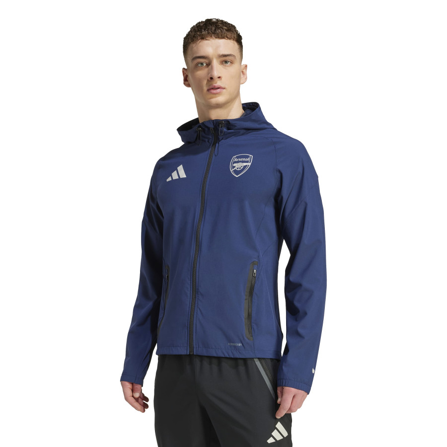 Veste survêtement Arsenal Tiro Vis tech bleu