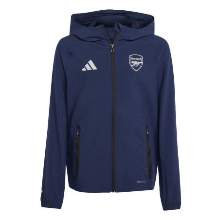 Veste survêtement junior Arsenal Vis Tech bleu