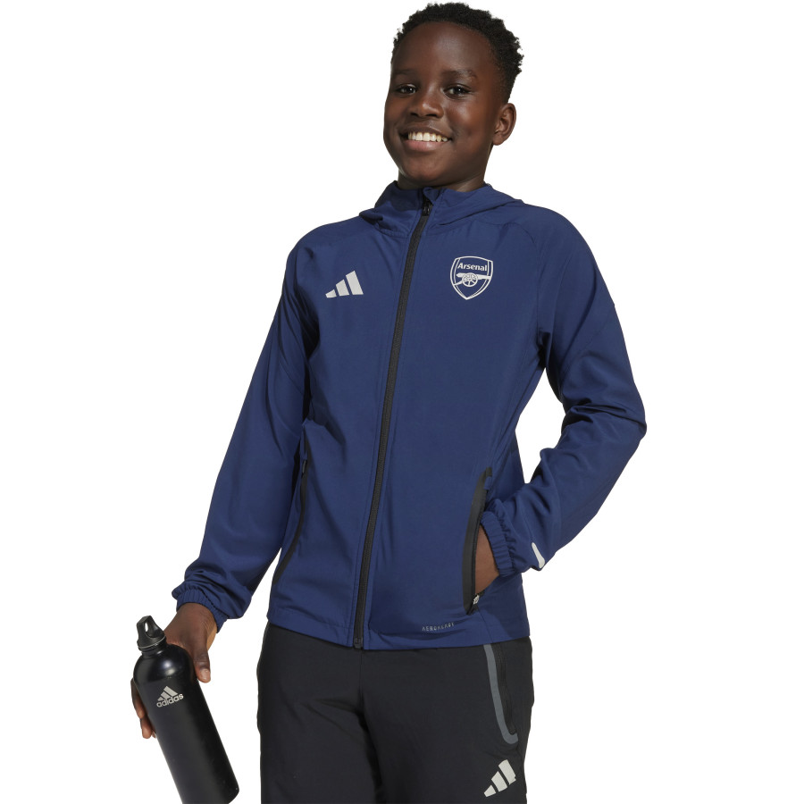 Veste survêtement junior Arsenal Vis Tech bleu