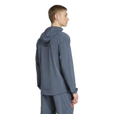 Veste survêtement Bayern Munich Vis Tech gris orange