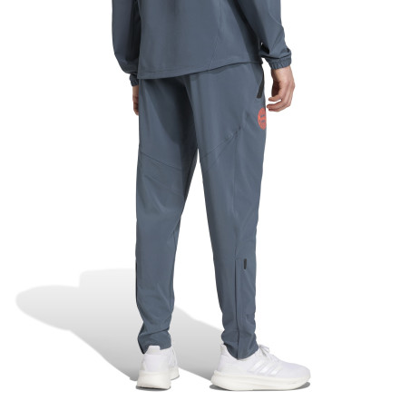 Pantalon survêtement Bayern Munich Vis Tech gris orange