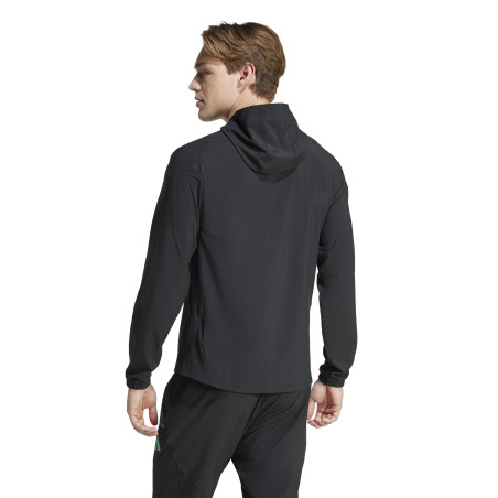 Veste survêtement Algérie Vis Tech noir vert