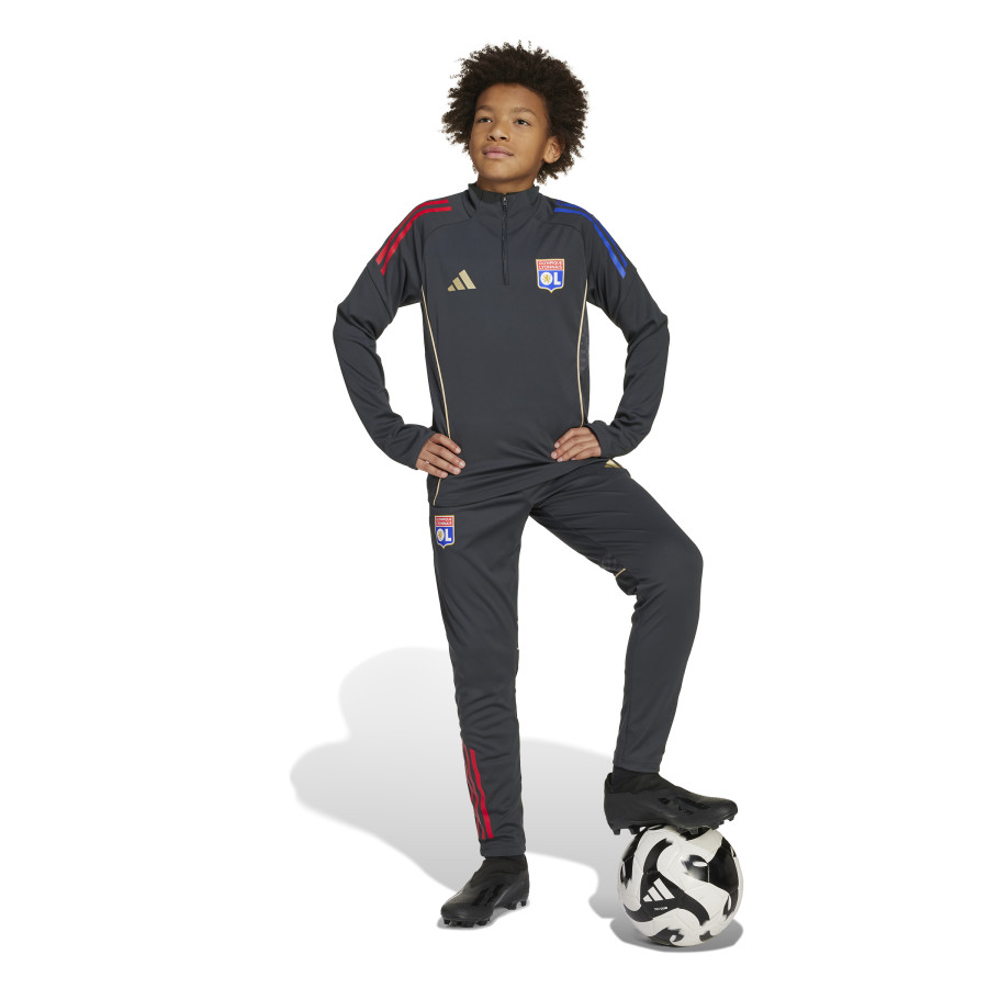Pantalon survêtement junior OL gris or