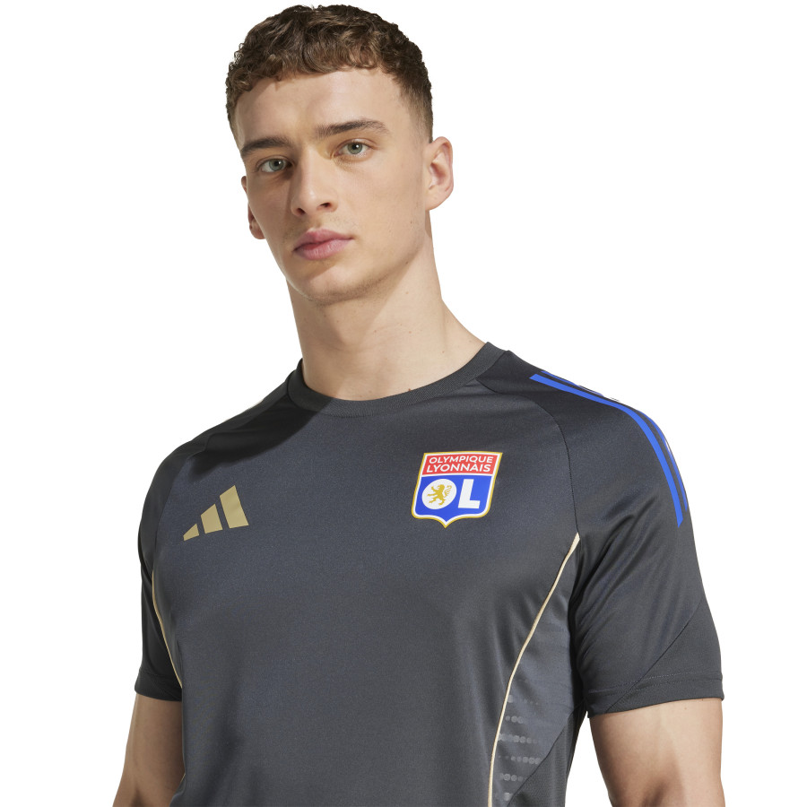 Maillot entraînement OL gris or