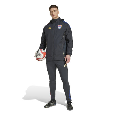 Veste imperméable OL noir or