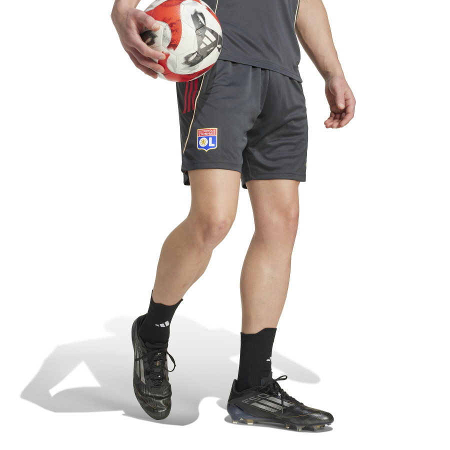 Short entraînement OL gris or