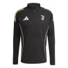Sweat zippé Juventus noir