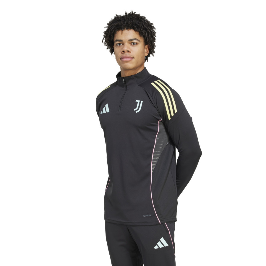 Sweat zippé Juventus noir