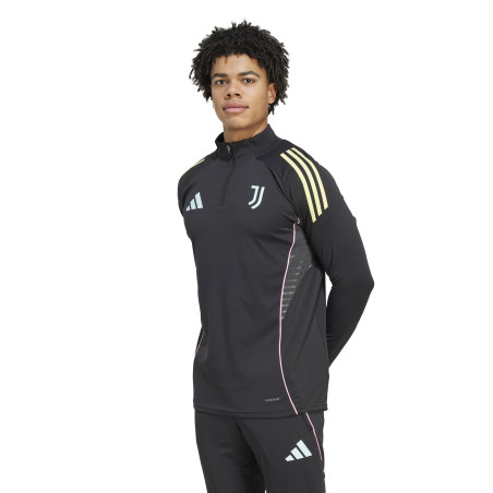 Sweat zippé Juventus noir