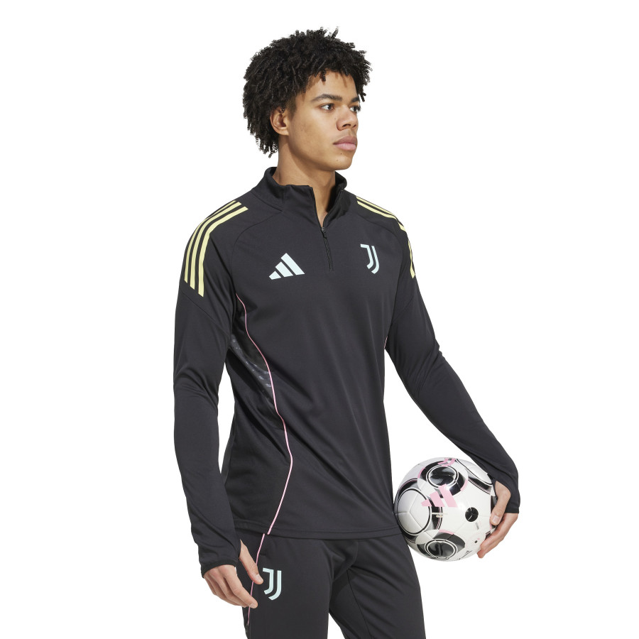 Sweat zippé Juventus noir