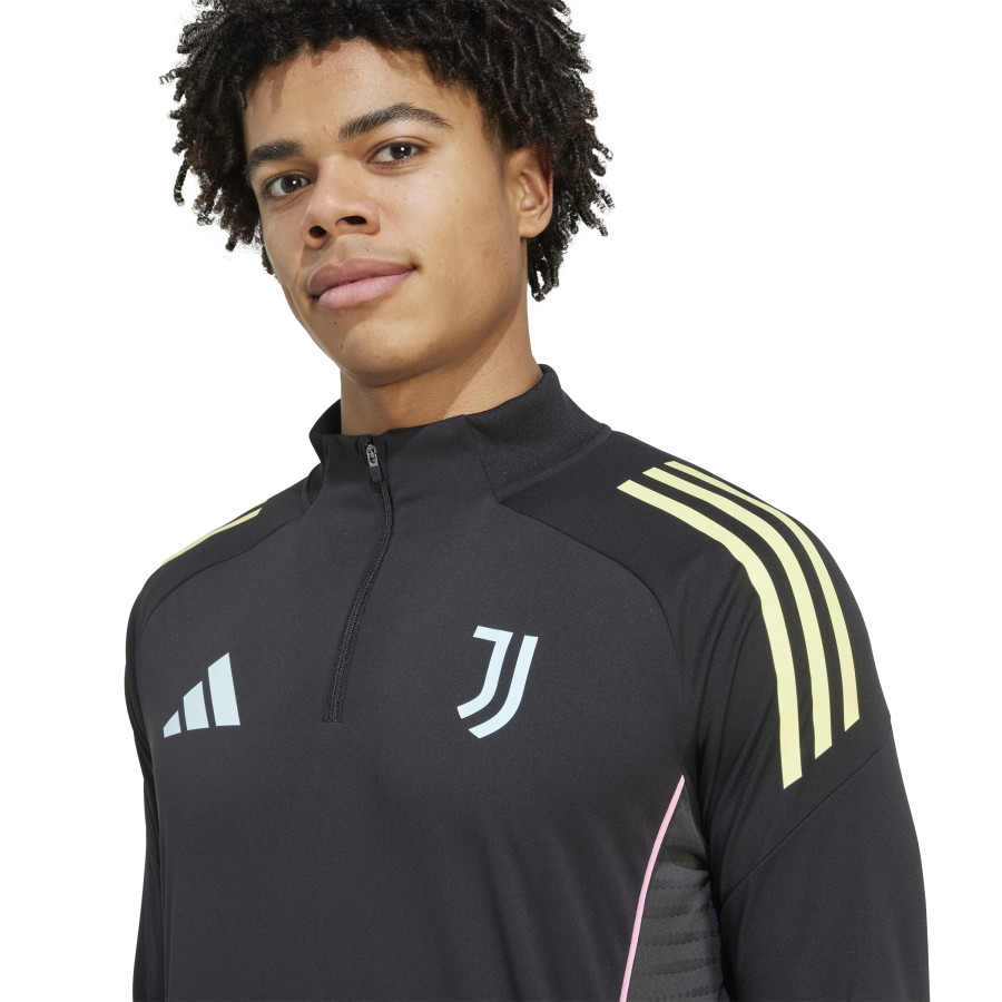 Sweat zippé Juventus noir