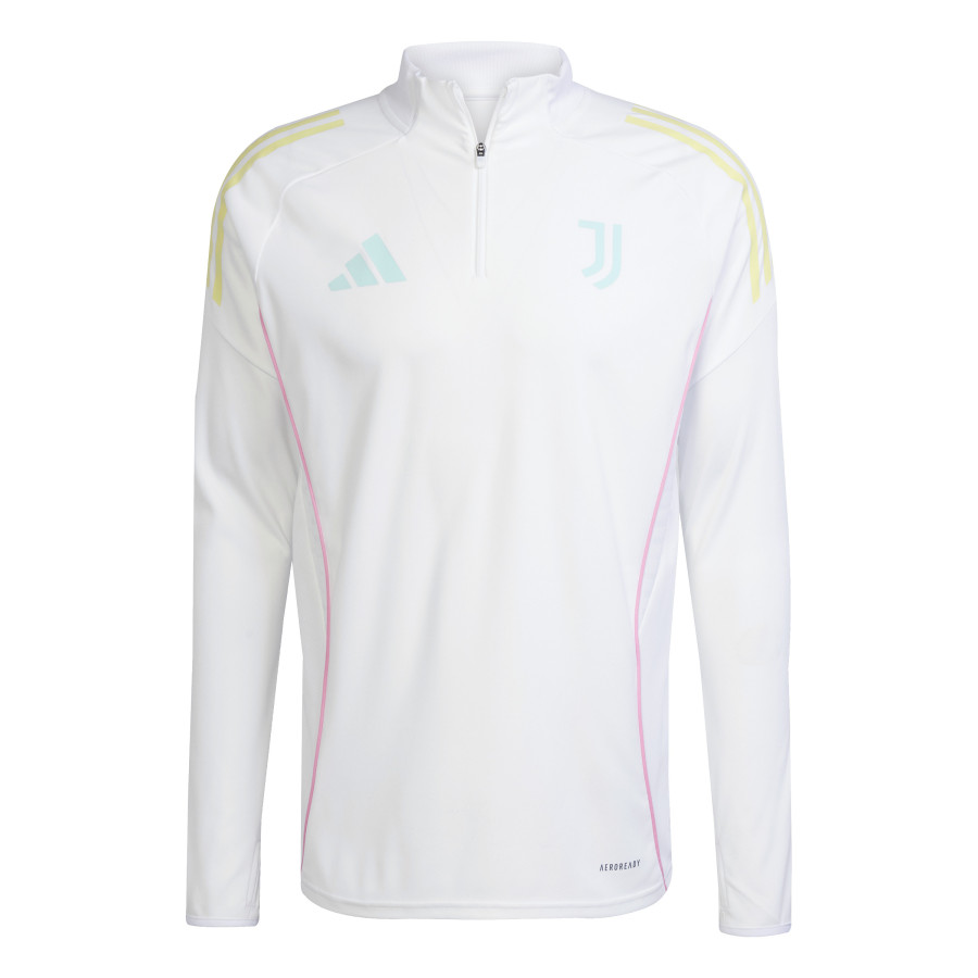 Sweat zippé Juventus blanc