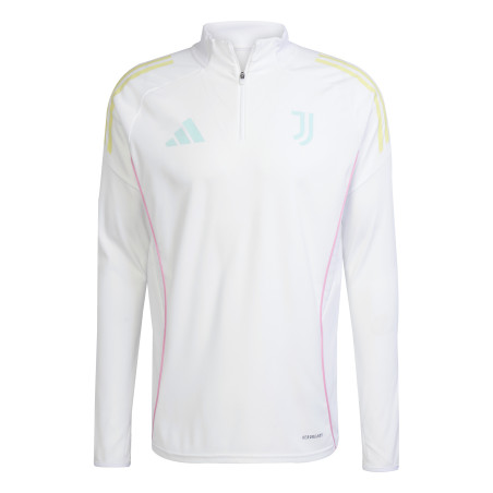 Sweat zippé Juventus blanc