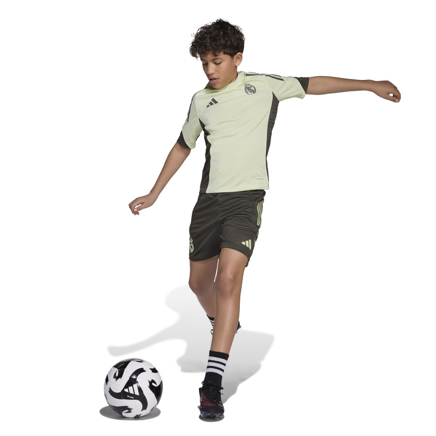 Maillot entraînement junior Real Madrid vert marron