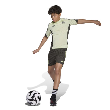 Maillot entraînement junior Real Madrid vert marron