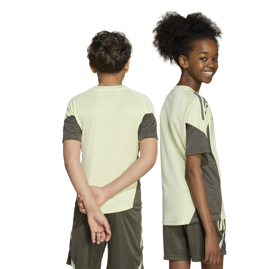 Maillot entraînement junior Real Madrid vert marron