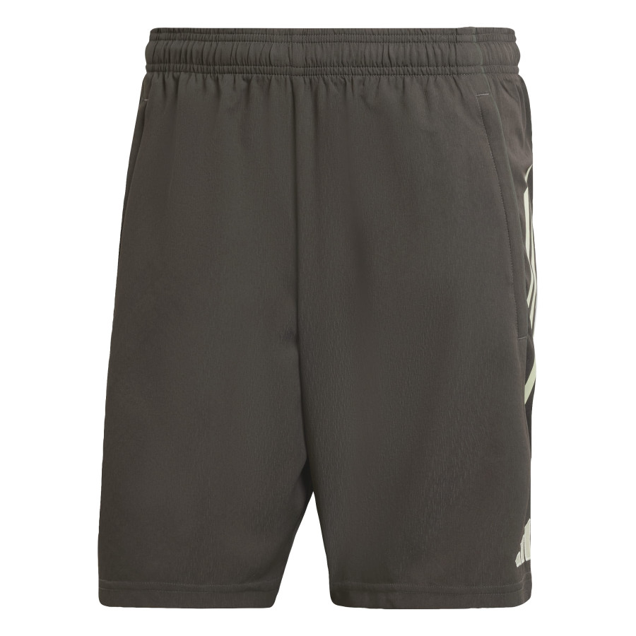Short entraînement Real Madrid woven gris jaune