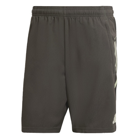 Short entraînement Real Madrid woven gris jaune