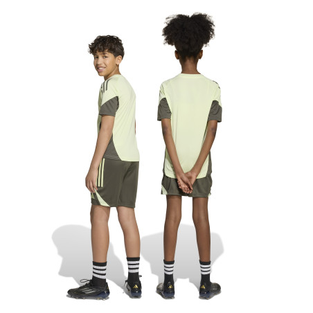Short entraînement junior Real Madrid marron vert