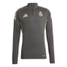 Sweat zippé Real Madrid marron vert