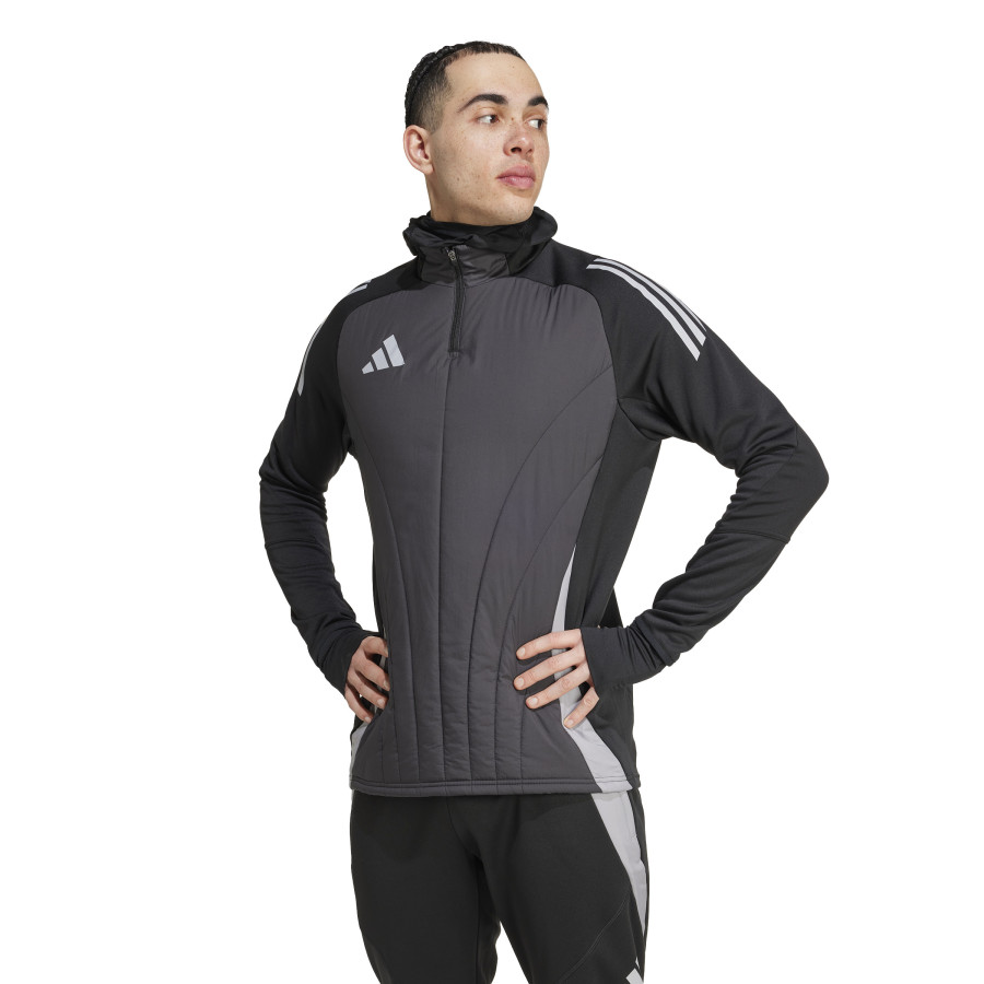 Sweat zippé adidas Tiro24 Winterized gris