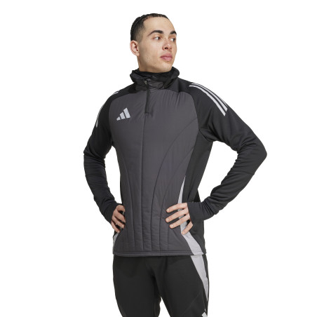 Sweat zippé adidas Tiro24 Winterized gris