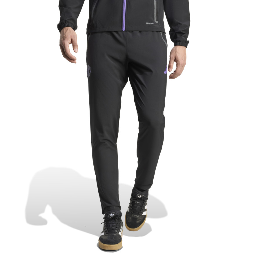 Pantalon survêtement Manchester United Vis Tech noir violet