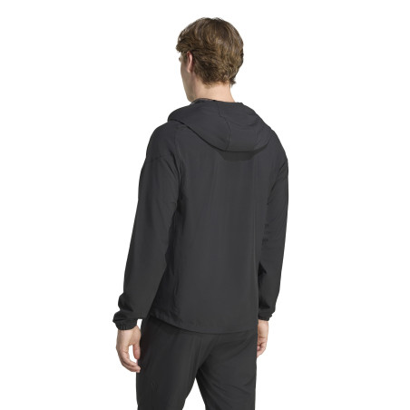 Veste survêtement Juventus Tiro Vis Tech noir rose