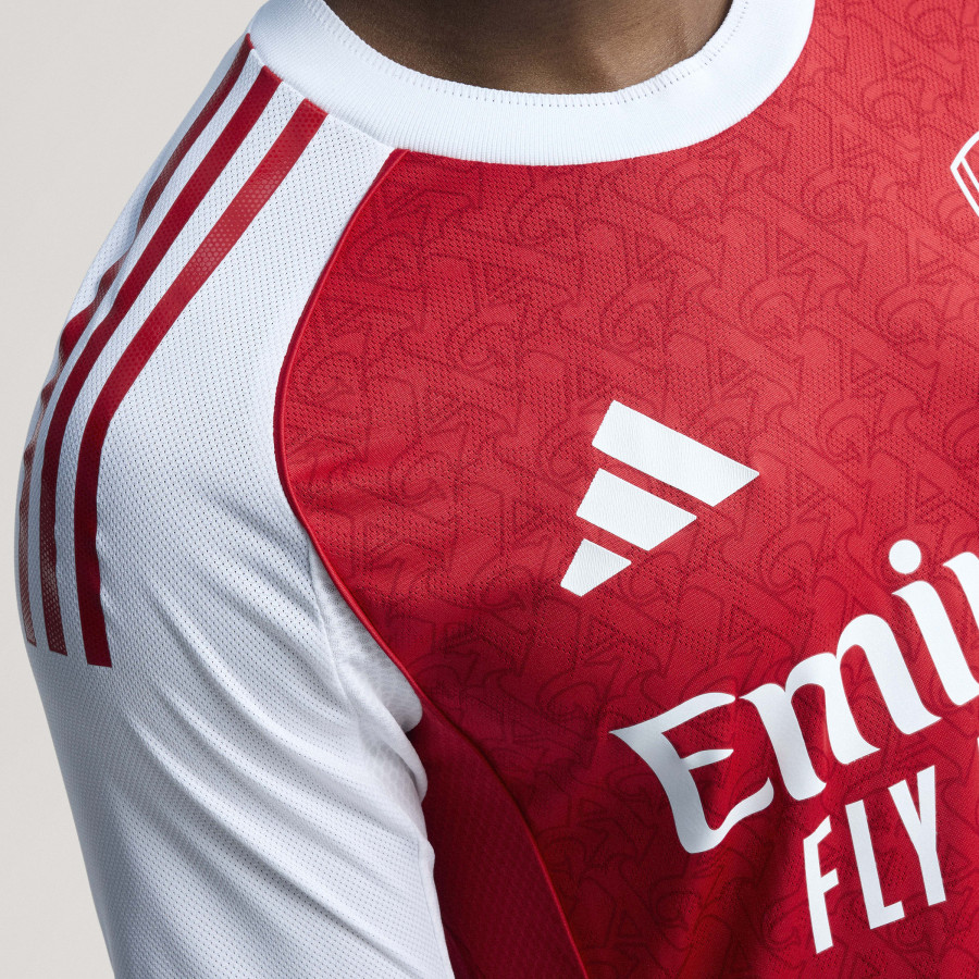 Maillot Arsenal domicile authentique 2025/26