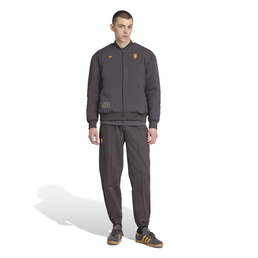 Veste survêtement Manchester United Icon gris