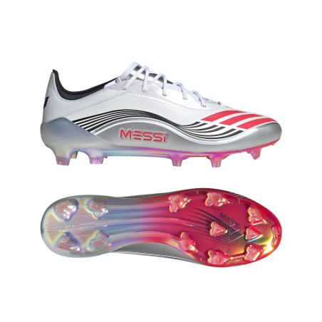 adidas F50 Messi Elite FG gris rouge