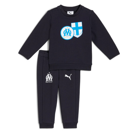 Ensemble survêtement bébé OM noir