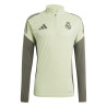 Sweat zippé Real Madrid vert