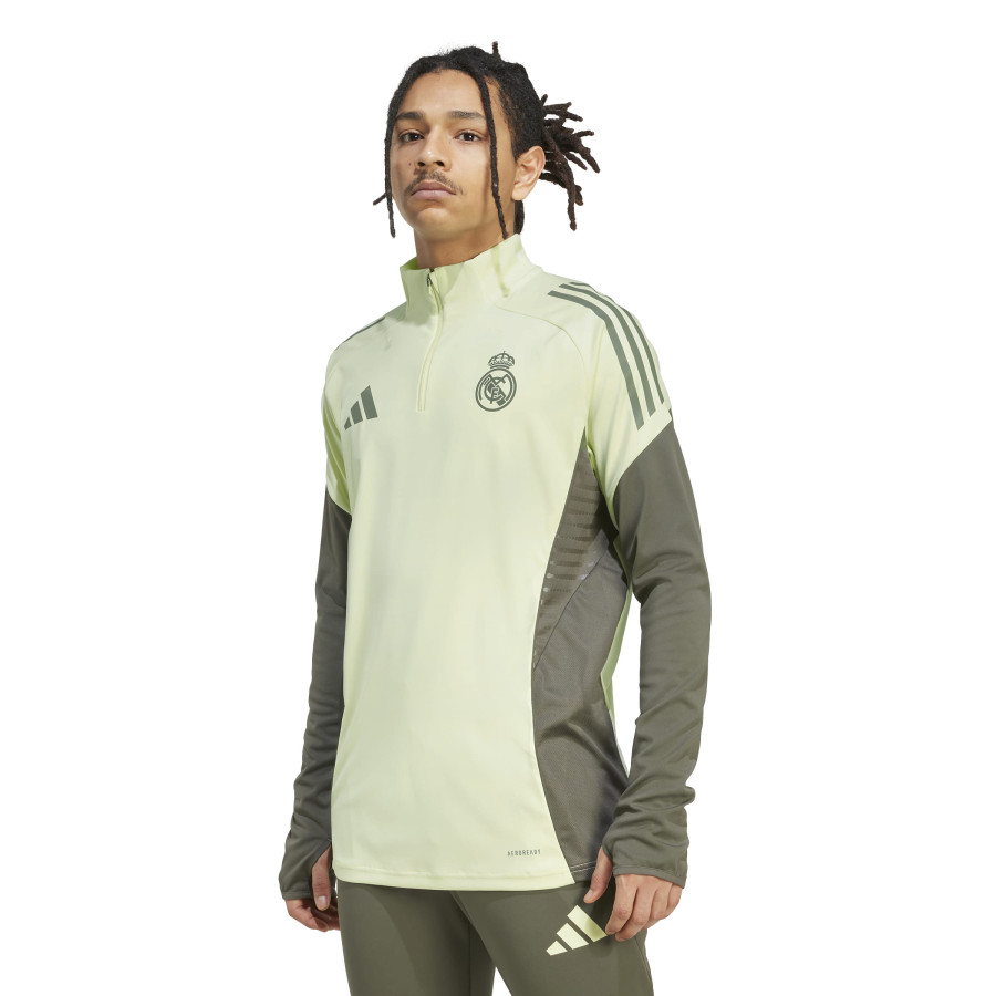 Sweat zippé Real Madrid vert