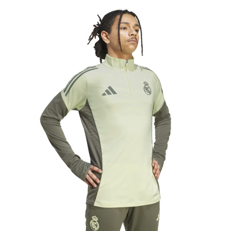 Sweat zippé Real Madrid vert