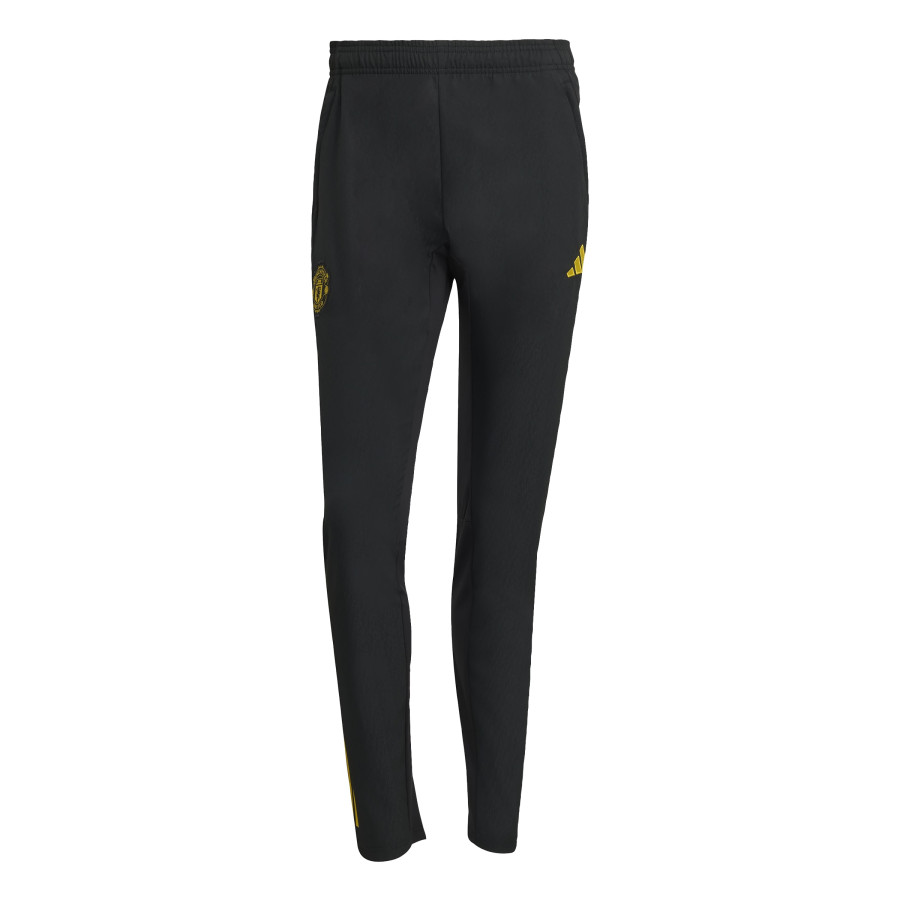 Pantalon survêtement Manchester United woven noir jaune