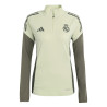 Sweat zippé junior Real Madrid vert